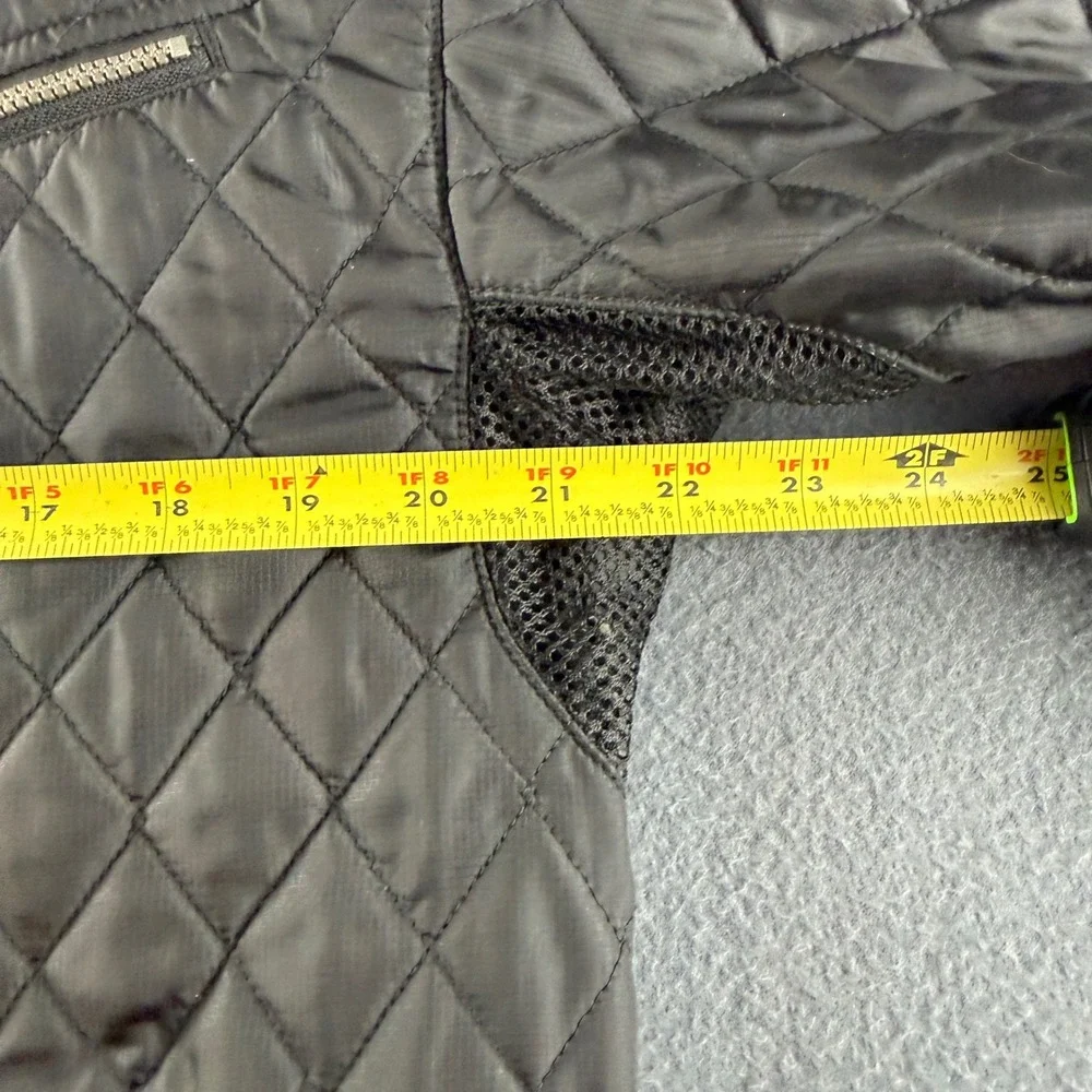 Obermeyer Jacket Men's M Black Quilted Full Zip Insulated Puffer Ski 74204